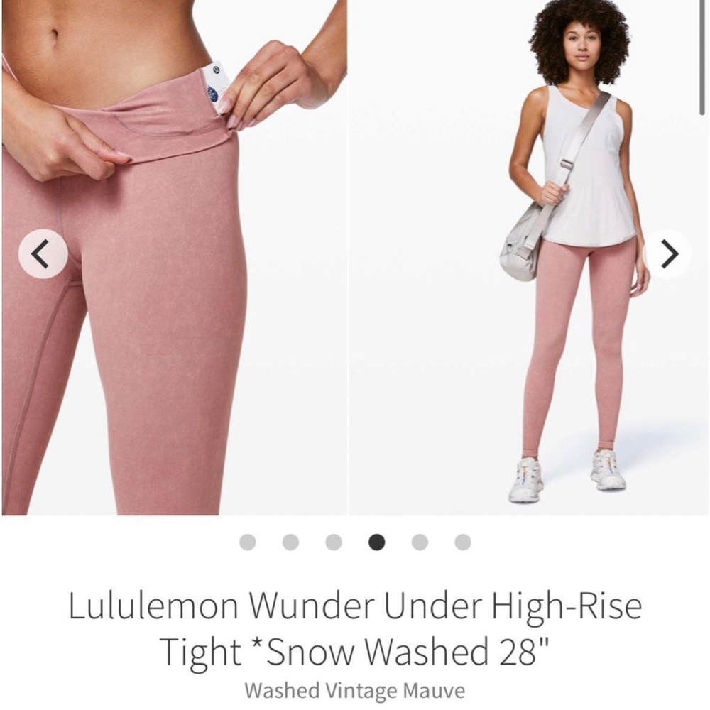 Lululemon Wunder Under 28” Leggings